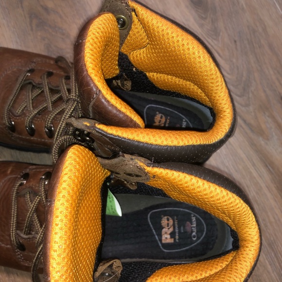 Timberland PRO Womens Titan Brown Work & Safety Boots Size 8.5W - Picture 3 of 8